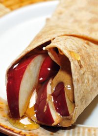 apples and honey wrap