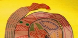 Baby rattlesnake craft at the Children's Museum of Phoenix