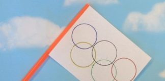 Olympic Flag craft