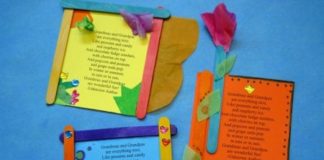 Grandparents Day Magnet Craft