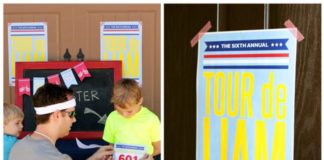 Tour de Liam, Biking birthday party theme, bike race, outdoor activites, arizona parties