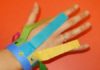Wiggly wristbands craft from the Children's Museum of Phoenix.