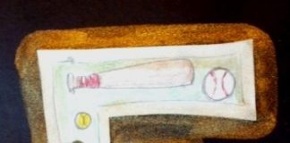 illuminated initial craft from the Children's Museum of Phoenix