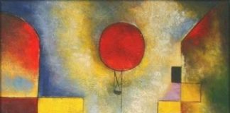 Red Balloon by artist Paul Klee
