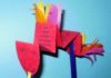 Maggie’s paper snake puppet Chinese snake puppet craft from the Children's Museum of Phoenix.