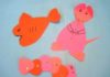 Heart-shaped animals Valentine's Day craft at the Children's Museum of Phoenix
