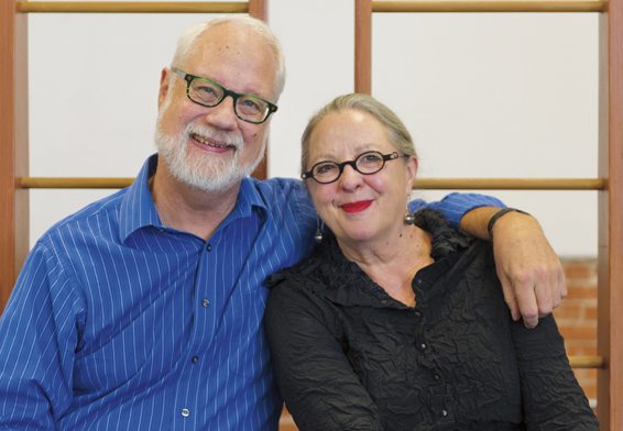Childsplay's David and Sonja Færøy Saar. Photo by Daniel Friedman.