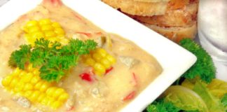 corn chowder, Shamrock Farms Calcium Plus Milk, recipe, soups