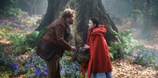 Baker and Little Red in Disney's Into the Woods