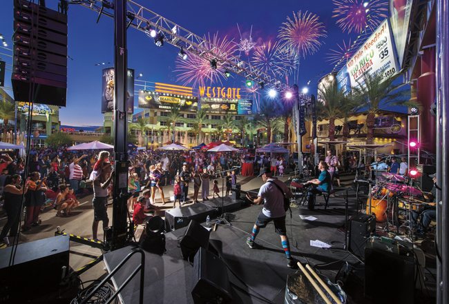 Westgate-Stage-Fireworks