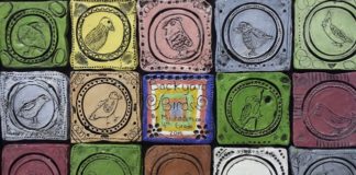 bird-theme exhibit for families