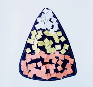 candy corn craft