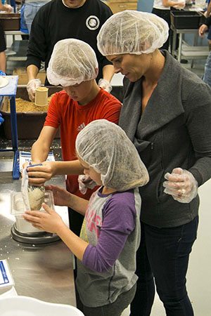 Feed My Starving Children, family, volunteer, Mesa, Arizona