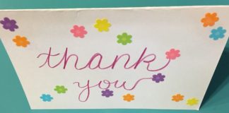 homemade thank you cards