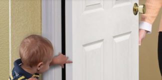 child proofing, childproofing, baby proofing, babyproofing, door shield