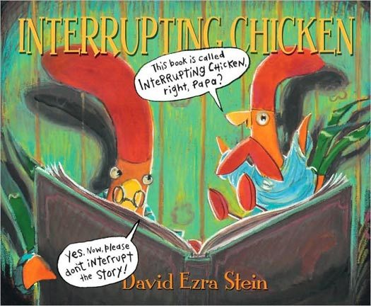 Interrupting Chicken, silly titles, silly books, April Fool