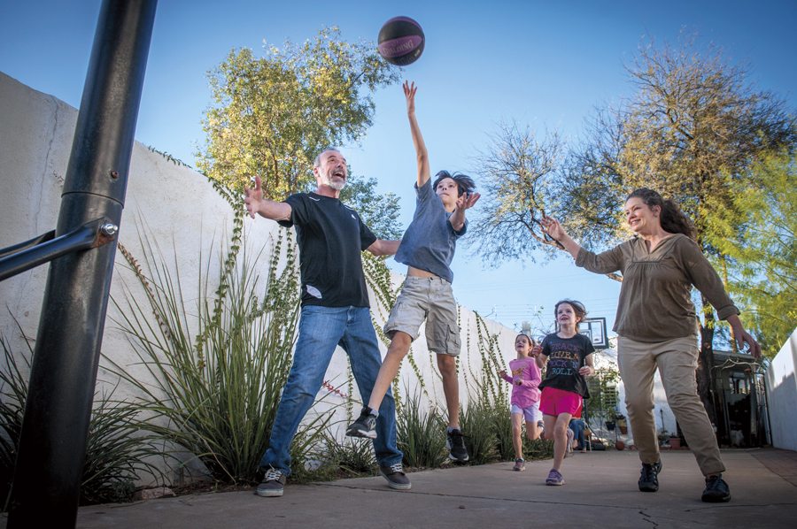Jack and Carol Friedman, Phoenix, grandparents, Rick D'Elia photograph