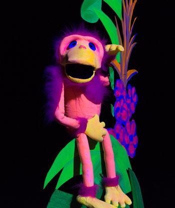 Secret of the Rainforest, PuppetWorks, Theater Works, Peoria, Arizona