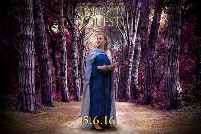 Lily Castle stars in Peoria Theater Works' "Twilight's Quest" musical. 