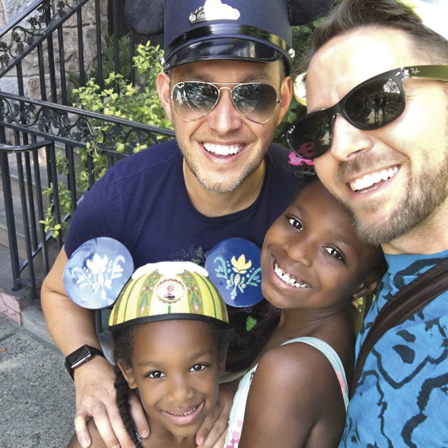 The Patterson family at Disneyland this spring. Cayla (6) liked “It’s a Small World” and Cayden (9) was enchanted by the mermaids. Photo courtesy of the Patterson Family.