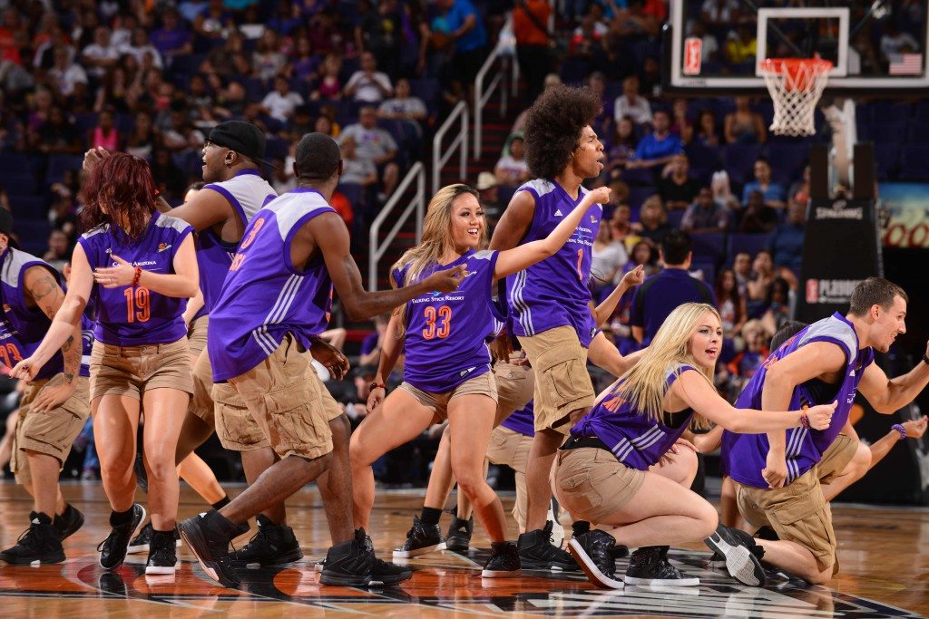 PHOENIX, AZ - SEPTEMBER 27: Minnesota Lynx vs Phoenix Mercury during the WNBA Playoffs West Conference Finals Game 2 on September 27, 2015 at the Talking Stick Resort Arena in Phoenix, Arizona. NOTE TO USER: User expressly acknowledges and agrees that, by downloading and or using this Photograph, user is consenting to the terms and conditions of the Getty Images License Agreement. Mandatory Copyright Notice: Copyright 2015 NBAE (Photo by Barry Gossage/NBAE via Getty Images)