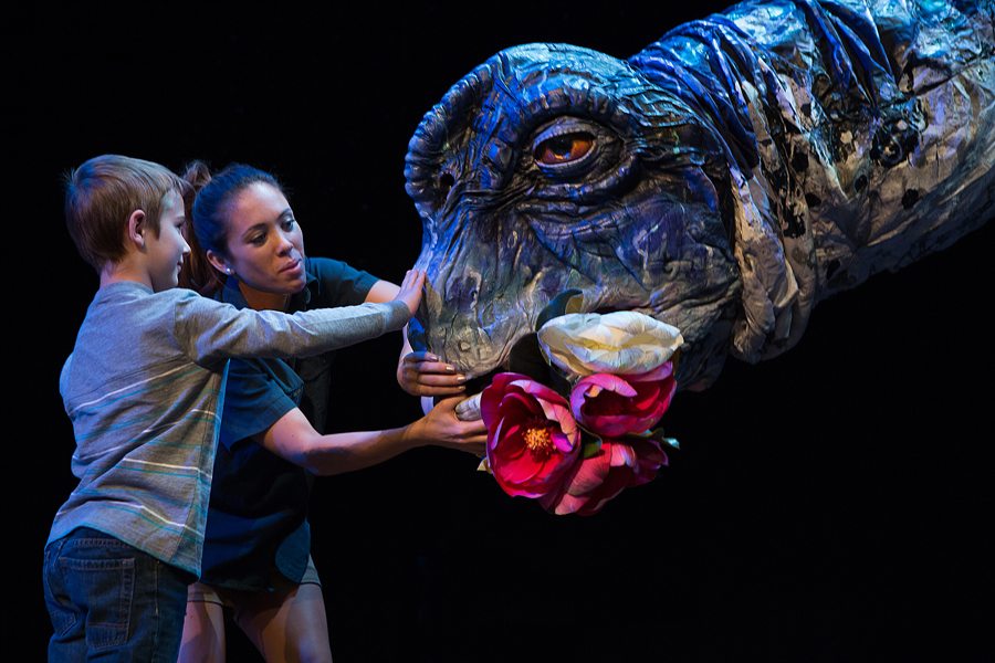 Oct. 6-8: Erth’s Dinosaur Zoo Live at the Mesa Arts Center. Photo courtesy of Erth Dinosaur Zoo Live.