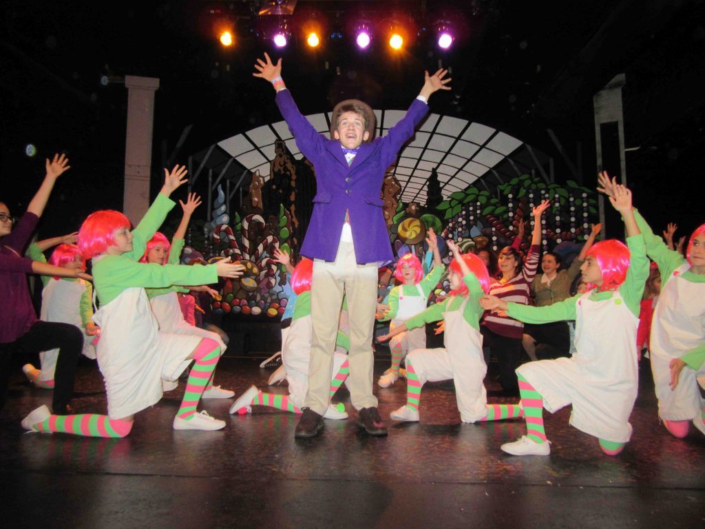 Foster Hilding stars as Willy Wonka in Spotlight Youth Theatre's "Willy Wonka Jr."