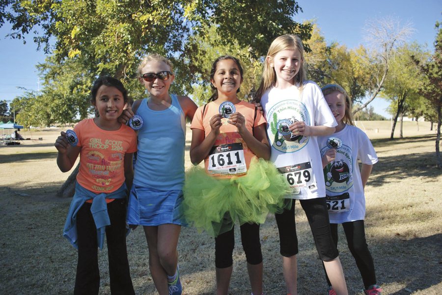 Head to Tempe’s Kiwanis Park for the 5K Thin Mint Sprint on Saturday, Oct. 1. Photo Facebook.com /gsacpc.