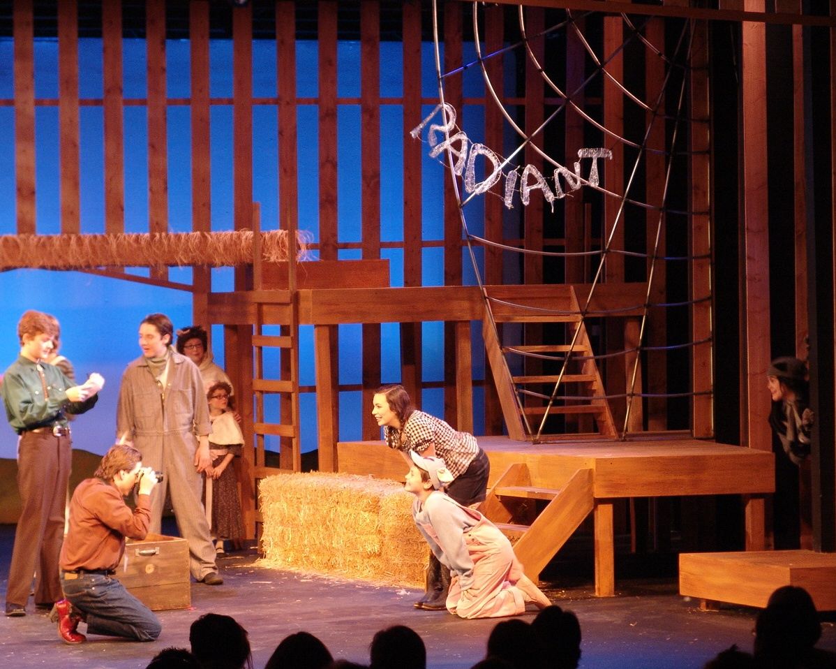 Valley Youth Theatre stages "Charlotte's Web, The Musical" Oct. 7-23. Photo courtesy of Valley Youth Theatre.