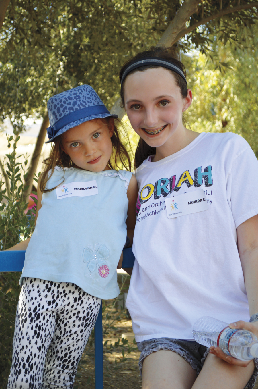 Above: Lauren Eckstein has mentored Madilynn Ryan on several outings, including the one to Enchanted Island. Photos Courtesy of Keri EcksteIn