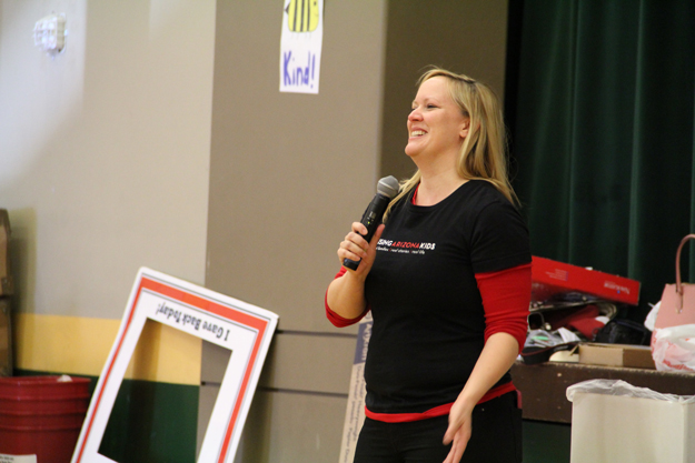 Socks From Santa, Families Giving Back, Central Arizona Shelter Services, Raising Arizona Kids, family volunteering, Phoenix, Arizona