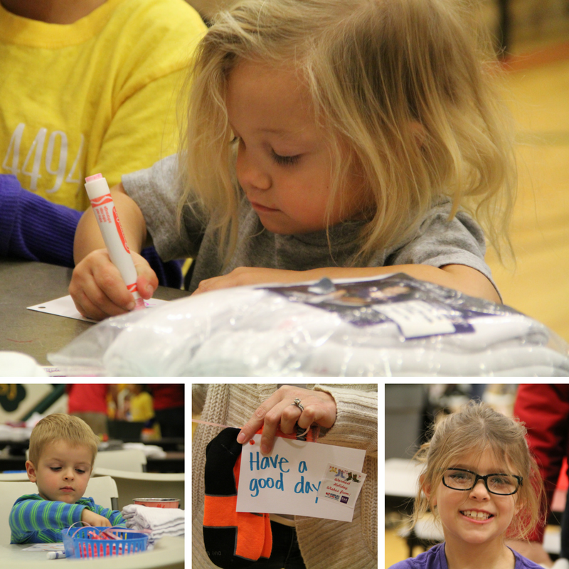 Socks From Santa, Families Giving Back, Raising Arizona Kids, family volunteering, Phoenix, Arizona, Central Arizona Shelter Services