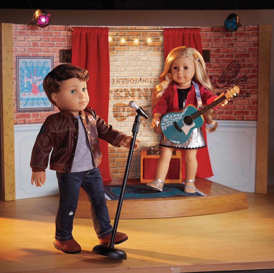 American Girl introduces its first-ever boy doll character at in-store events this weekend. Photo courtesy of American Girl.