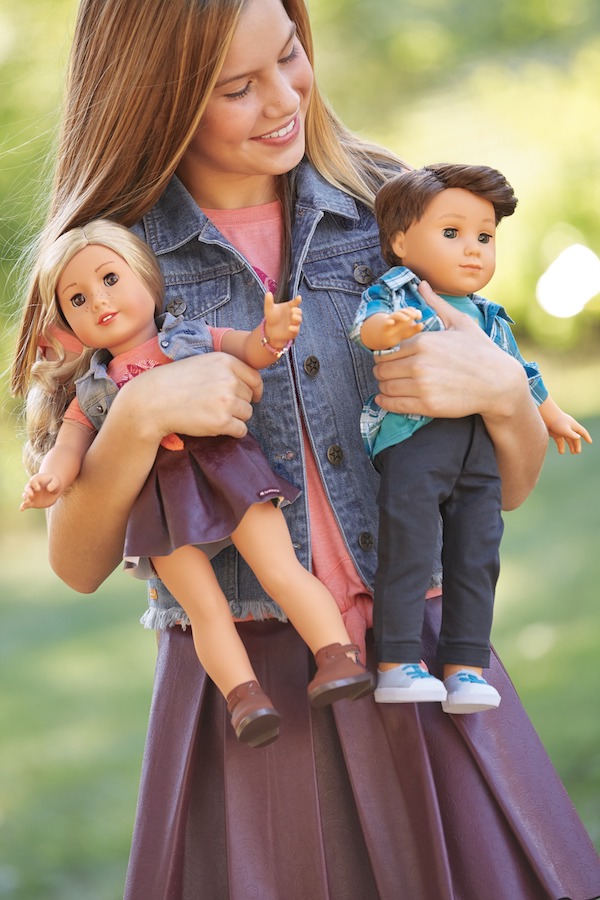 American Girl is introducing five new dolls, including its first-ever 18-inch boy doll. Photo courtesy of American Girl.