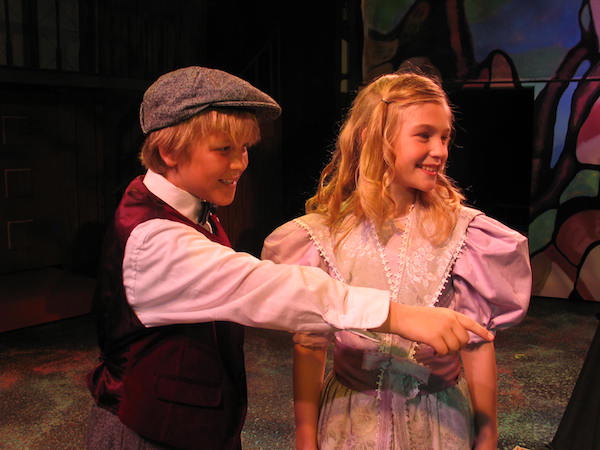 Valley Youth Theatre brings “The Secret Garden” to the stage April 7–23. Above are Tanner Smalley as Colin and Allie Starts as Mary Lennox from a 2005 VYT production.