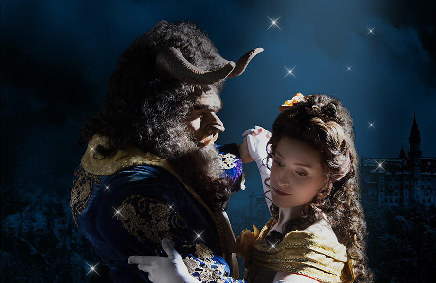 “Beauty and the Beast” comes to Arizona Broadway Theatre June 2–July 2 and travels to the Herberger Theater Center July 7–16. Dancing together are Tony Edgerton as the Beast and Jill-Christine Wiley as Beauty. 