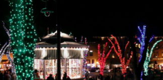 Prescott, Christmas, Courthouse Plaza
