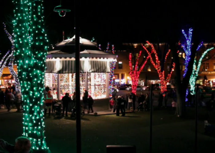 Prescott, Christmas, Courthouse Plaza