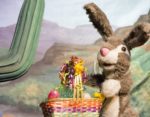 jack rabbit and easter basket