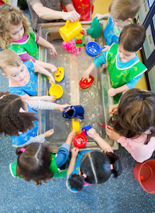 Aqua Play at Nursery