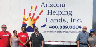 Arizona Helping Hands, donation, foster children