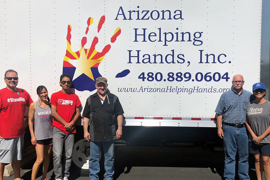 Arizona Helping Hands, donation, foster children