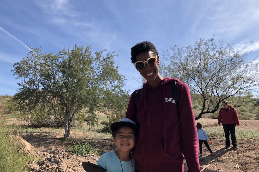 Allegra Hudson and her 4-year-old daughter, Lennix Mae Vasquez, have attended almost every Nature Play event since the program’s inception in 2015.