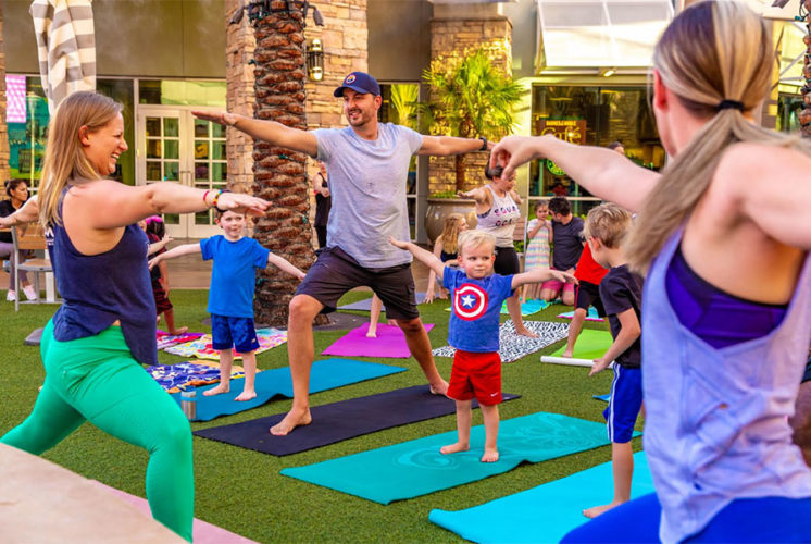 Family yoga