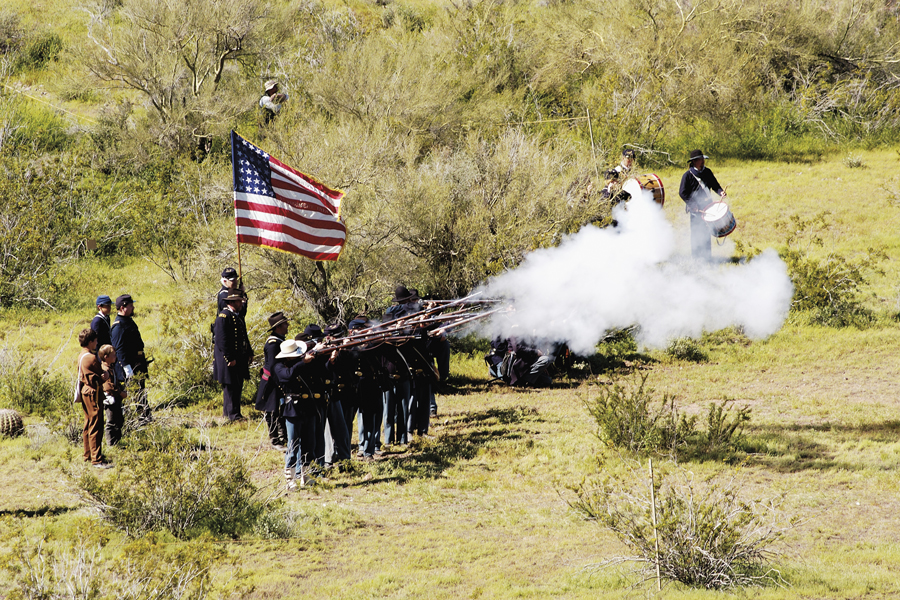 CivilWarSouthwest-PicachoPassReenactment