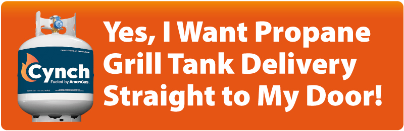 Cynch, propane tank, home delivery