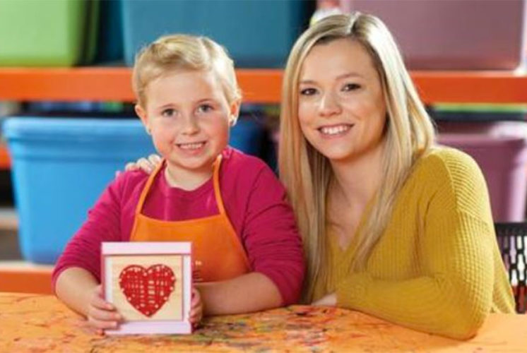Heart String Art at Home Depot