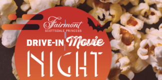 drive-in, movie, Fairmont Scottsdale Princess