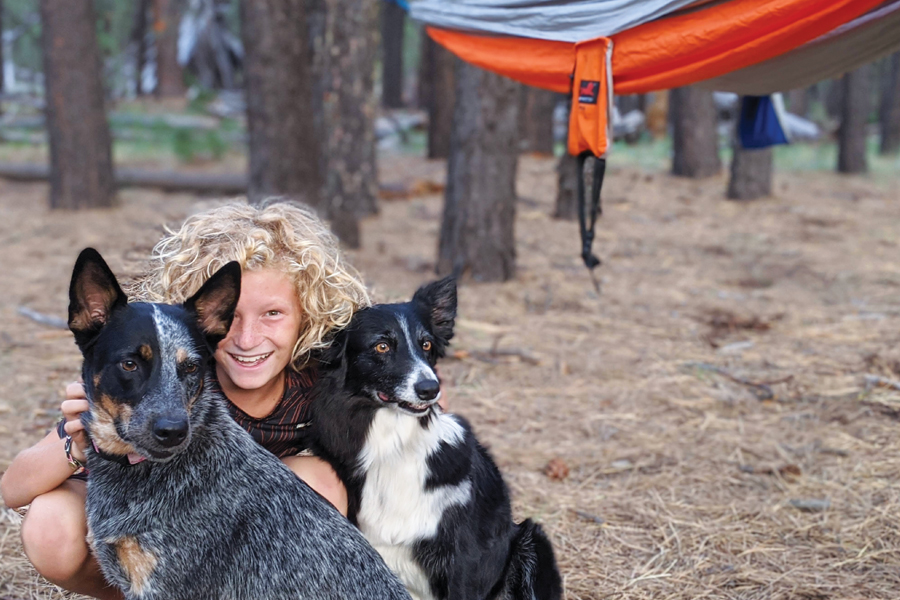 hammock camping, camping Arizona, raising outdoor kids