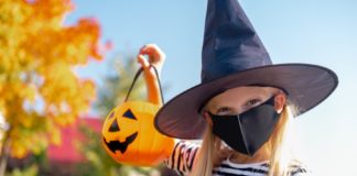 trick or treat, COVID19, Covid-19, coronavirus, masks, kids, Halloween